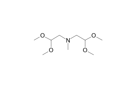 ACETALDEHYDE, /METHYLIMINO/DI-, BIS/DIMETHYL ACETAL/