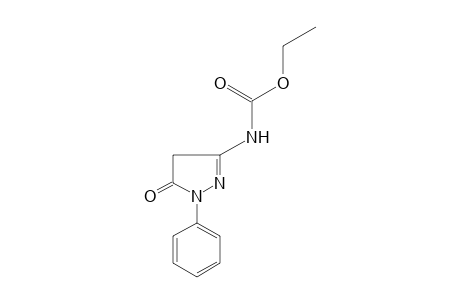 5-oxo-1-phenyl-2-pyrazoline-3-carbamic acid, ethyl ester