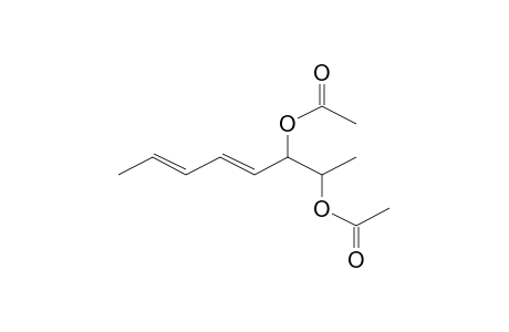 (2E,4E)-1-[1-(Acetyloxy)ethyl]-2,4-hexadienyl acetate