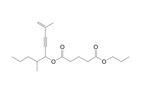 Glutaric acid, 2,6-dimethylnon-1-en-3-yn-5-yl propyl ester