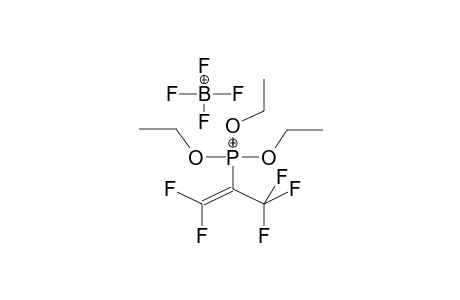 HEXAFLUOROISOPROPYLIDENETRIETHOXYPHOSPHORANE-BORON TRIFLUORIDE ADDUCT