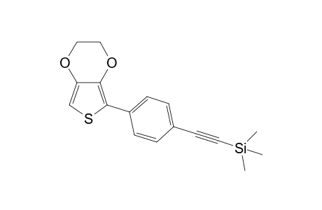 ((4-(2,3-dihydrothieno[3,4-b][1,4]dioxin-5-yl)phenyl)ethynyl)trimethylsilane