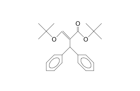 3-T-Butoxy-2-(diphenylmethyl)propenoic acid, tert-butyl ester