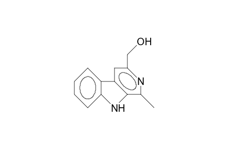 3-Hydroxymethyl-1-methyl-B-carboline