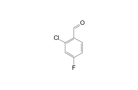 2-Chloro-4-fluorobenzaldehyde