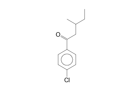 1-(4-Chlorophenyl)-3-methyl-1-pentanone