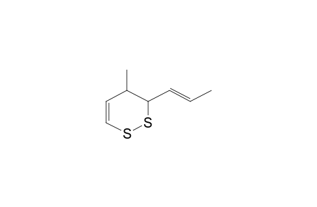 1,2-Dithiin, 3,4-dihydro-4-methyl-3-(1-propenyl)-