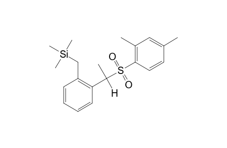 Trimethyl[o-[1-methyl-1-(2,4-xylylsulfonyl)ethyl]benzyl]silane