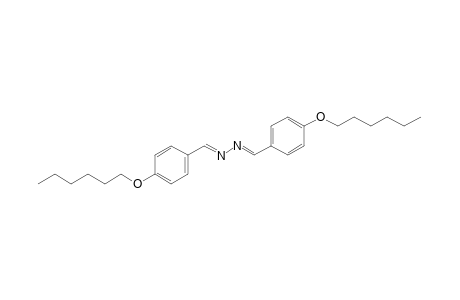 p-(hexyloxy)benzaldehyde, azine