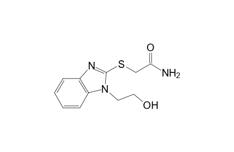 2-[1-(2-Hydroxy-ethyl)-1H-benzoimidazol-2-ylsulfanyl]-acetamide