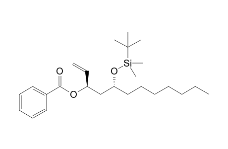 (3R,5R)-5-(Tert-butyldimethylsiloxy)dodec-1-en-3-yl benzoate