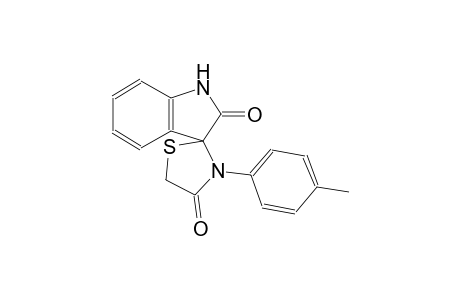 3'-(4-methylphenyl)-2,3-dihydrospiro[indene-1,2'-[1,3]thiazolidine]-2,4'-dione