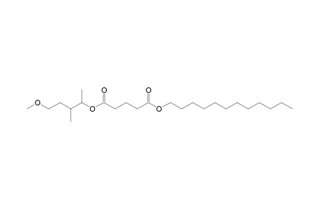 Glutaric acid, dodecyl 5-methoxy-3-methylpent-2-yl ester