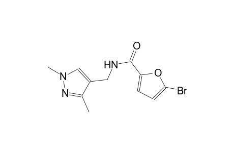 5-bromo-N-[(1,3-dimethyl-1H-pyrazol-4-yl)methyl]-2-furamide