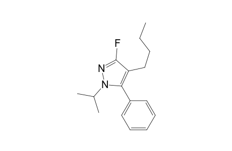 4-BUTYL-3-FLUORO-1-ISOPROPYL-5-PHENYLPYRAZOLE