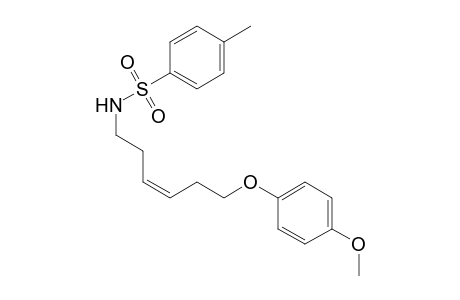 1-[N-(p-Toluenesulfonyl)amino]-6-(p-methoxyphenyloxy)-3(Z)-hexene