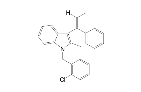 1-(2-Chlorobenzyl)-2-methyl-3-(1-phenyl-1-propen-1-yl)-1H-indole I