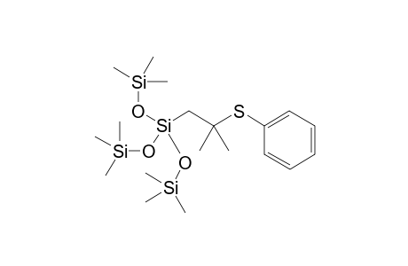 trimethyl-[(2-methyl-2-phenylsulfanyl-propyl)-bis(trimethylsilyloxy)silyl]oxy-silane