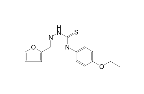 4-(4-ethoxyphenyl)-5-(2-furyl)-2,4-dihydro-3H-1,2,4-triazole-3-thione
