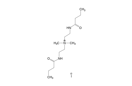 bis(2-butyramidoethyl)dimethylammonium iodide