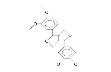 1H,3H-Furo[3,4-c]furan, 1,4-bis(3,4-dimethoxyphenyl)tetrahydro-, [1R-(1.alpha.,3a.alpha.,4.alpha.,6a.alpha.)]-