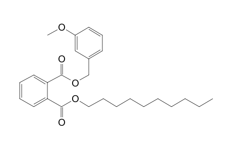 Phthalic acid, decyl 3-methoxybenzyl ester