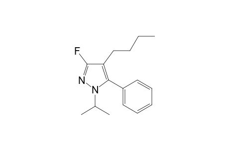 4-BUTYL-3-FLUORO-1-ISOPROPYL-5-PHENYLPYRAZOLE