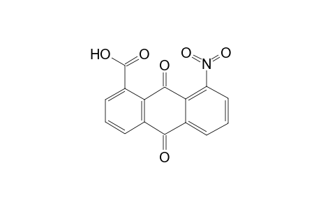 8-Nitro-9,10-dioxo-9,10-dihydro-1-anthracenecarboxylic acid