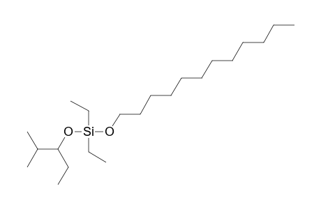 Silane, diethyldodecyloxy(2-methylpent-3-yloxy)-