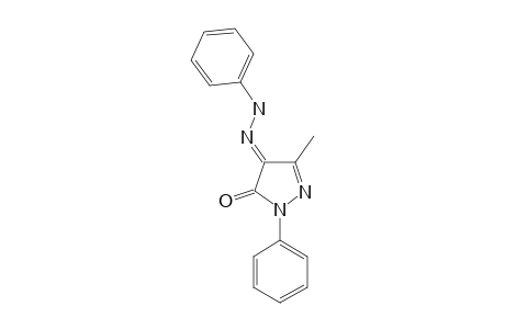 3-methyl-1-phenylpyrazole-4,5-dione, 4-phenylhydrazone