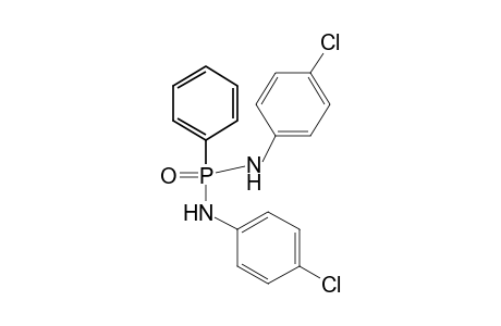 N,N'-BIS(p-CHLOROPHENYL)-P-PHENYLPHOPHONIC DIAMIDE