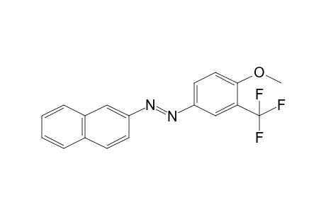 (4-Methoxy-3-trifluoromethylphenyl)naphthalen-2-yldiazene
