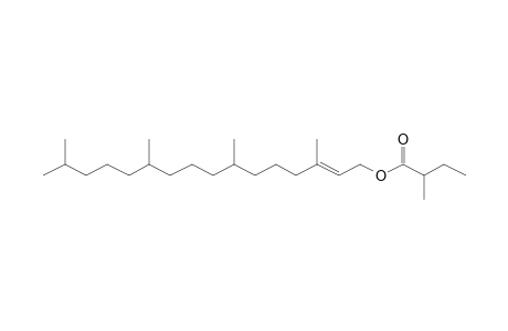 Phytyl, 2-methylbutanoate