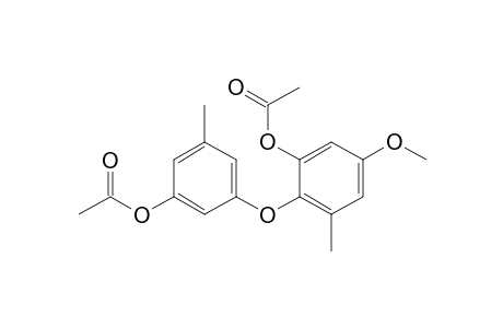 2,3'-Diacetoxy-4-methoxy-5',6-dimethyldiphenyl - Ether