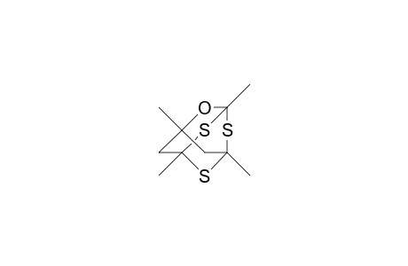 1,3,5,7-Tetramethyl-6-oxa-2,4,9-trithia-adamantane