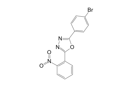 2-(4-Bromophenyl)-5-(2-nitrophenyl)-1,3,4-oxadiazole