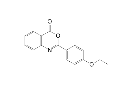 2-(p-ethoxyphenyl)-4H-3,1-benzoxazin-4-one