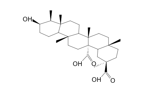 3beta-HYDROXY-D:A-FRIEDO-OLEANAN-27,29-DIOIC ACID