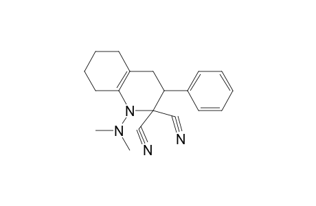 1-(Dimethylamino)-3-phenyl-3,4,5,6,7,8-hexahydro-2,2(1H)-quinolinedicarbonitrile