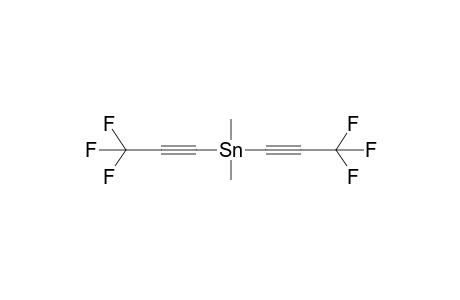 DIMETHYLBIS(TRIFLUOROMETHYLETHYNYL)STANNANE