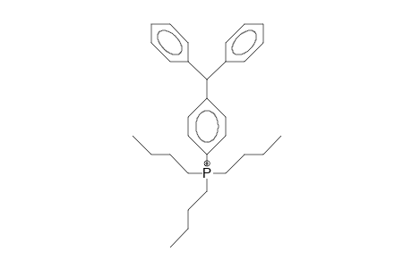 Tributyl-(4-diphenylmethyl-phenyl)-phosphonium cation