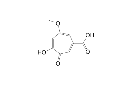 4-Hydroxy-6-methoxy-3-oxocyclohepta-1,4,6-triene-1-carboxylic acid