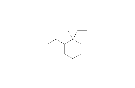 Cyclohexane, 1,2-diethyl-1-methyl-