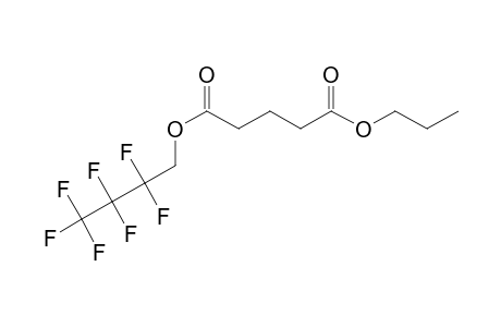 Glutaric acid, 2,2,3,3,4,4,4-heptafluorobutyl propyl ester