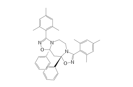 10aH-Bis[1,2,4]oxadiazolo[4,5-d:5',4'-g][1,4]diazepine, 5,6,11,11a-tetrahydro-10a,11a-diphenyl-3,8-bis(2,4,6-trimethylphenyl)-, trans-