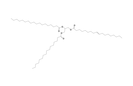 9-Octadecenoic acid (Z)-, 3-[(1-oxohexadecyl)oxy]-2-[(1-oxooctadecyl)oxy]propyl ester