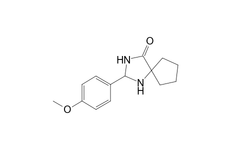 2-(4-Methoxyphenyl)-1,3-diazaspiro[4.4]nonan-4-one