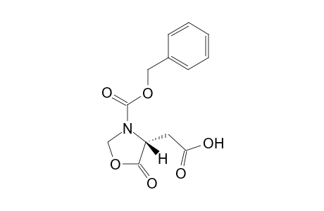 (4R)-3-BENZYLOXYCARBONYL-5-OXOOXAZOLIDINE-4-ACETIC-ACID
