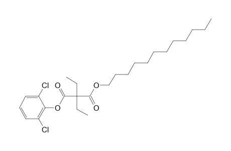 Diethylmalonic acid, 2,6-dichlorophenyl dodecyl ester