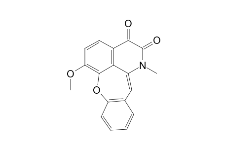 3',4'-Demethoxy-dioxocularine